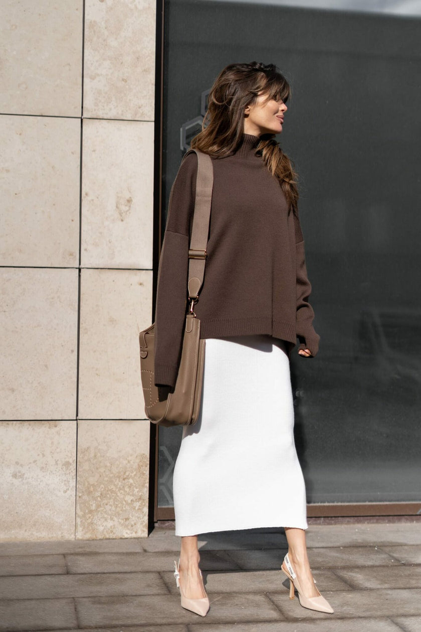 WEEKEND sweater, chocolate