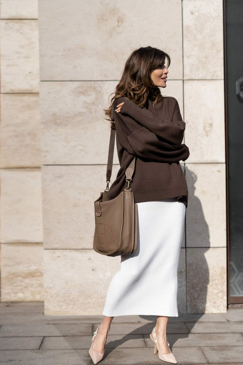 WEEKEND sweater, chocolate