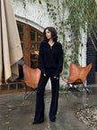 FABIA anorak sweater, black
