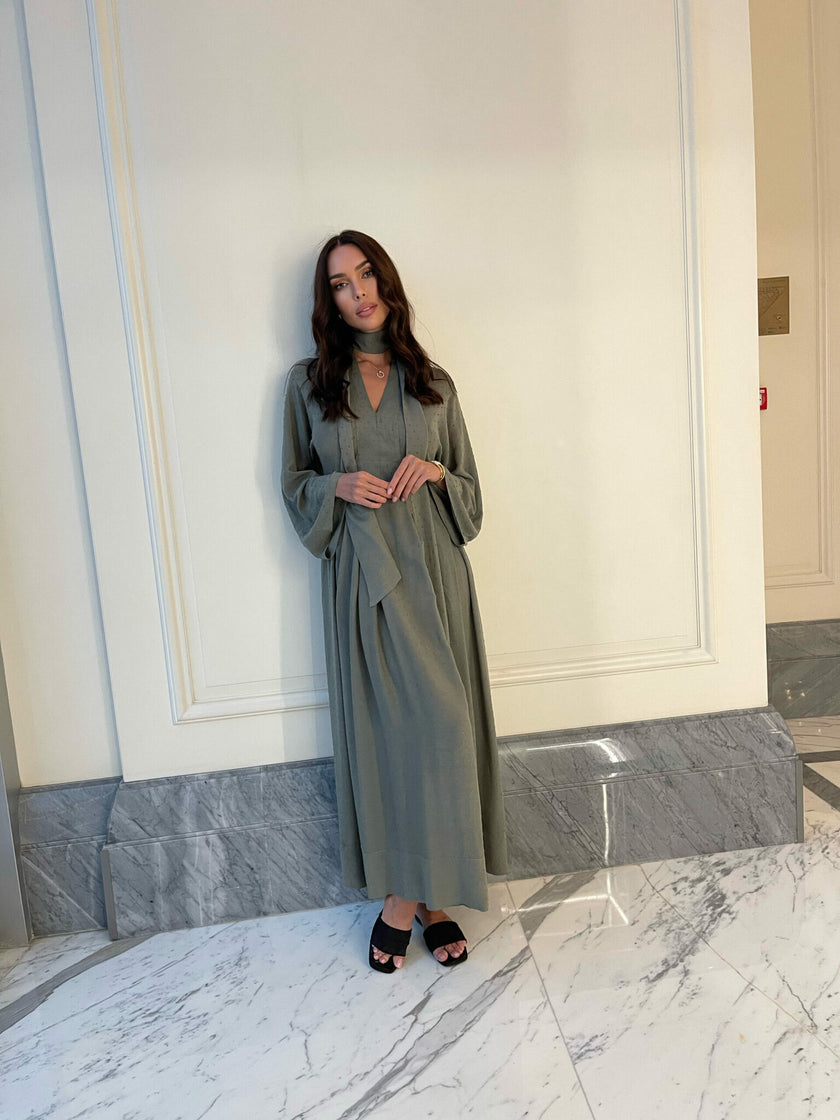 AIDA dress, khaki