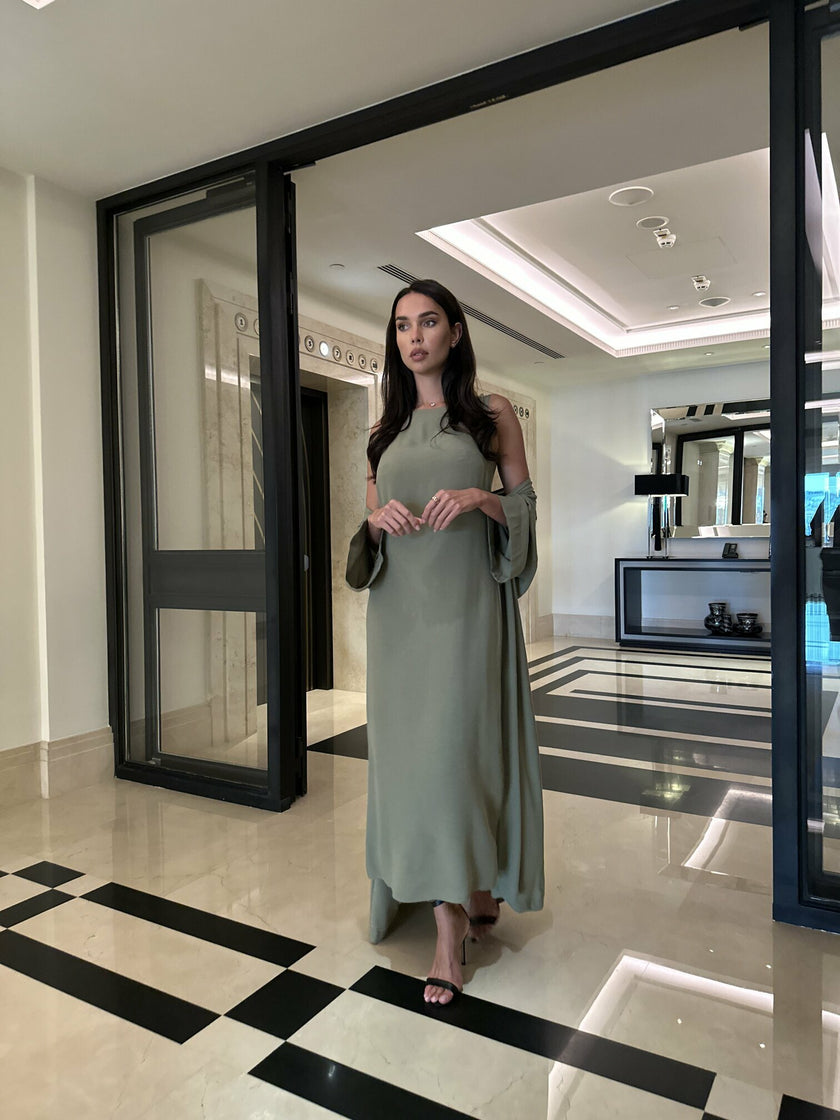 AMBRA dress, khaki