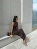 CLARE top, chocolate