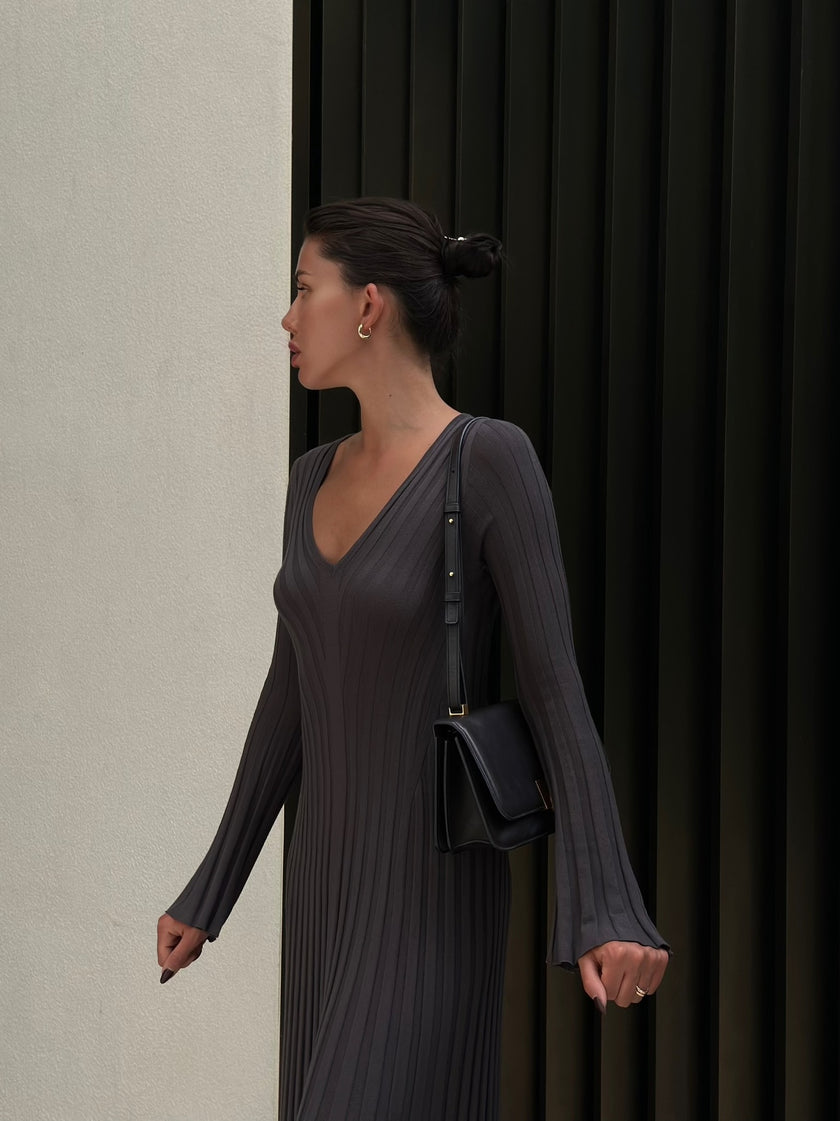 BEATA dress, ardesia