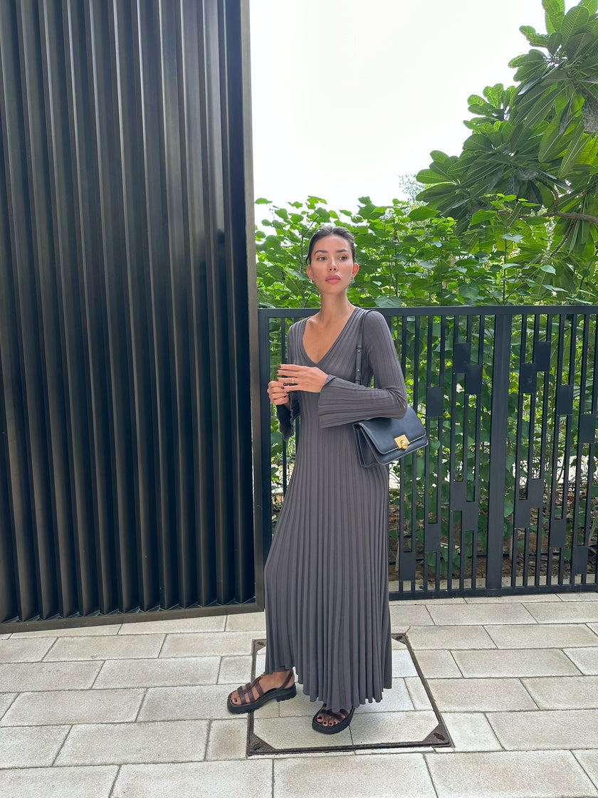 BEATA dress, ardesia