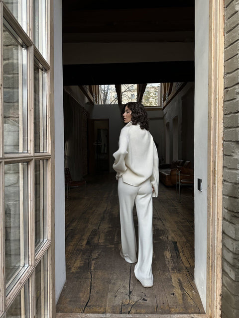 ANDREA pants, milk