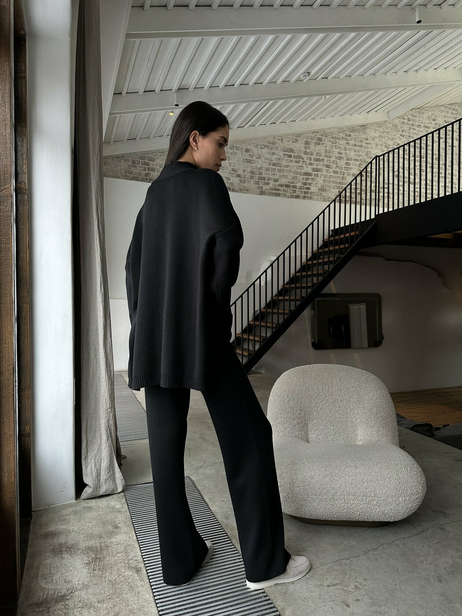 ANDREA pants, black