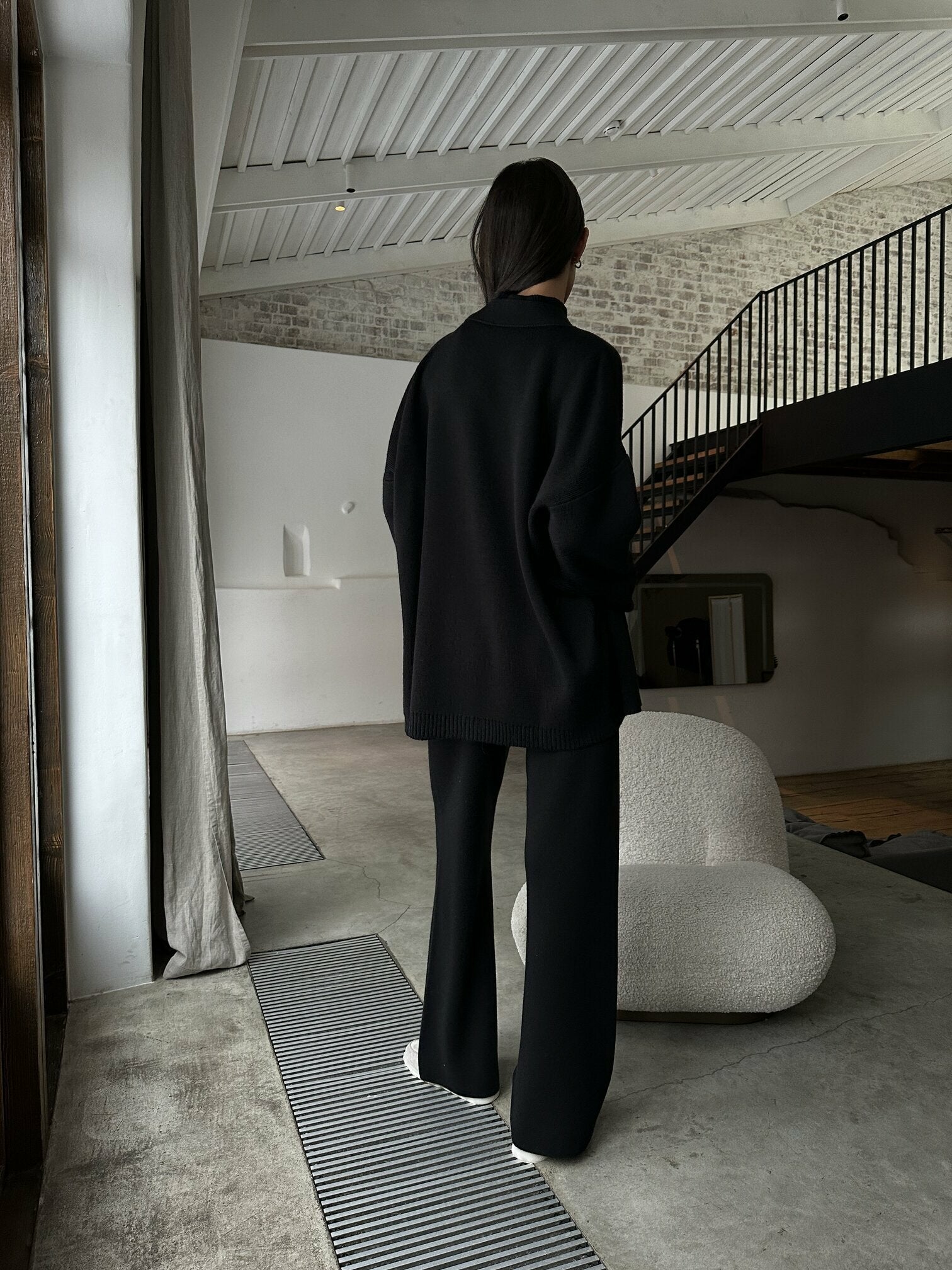 ANDREA pants, black