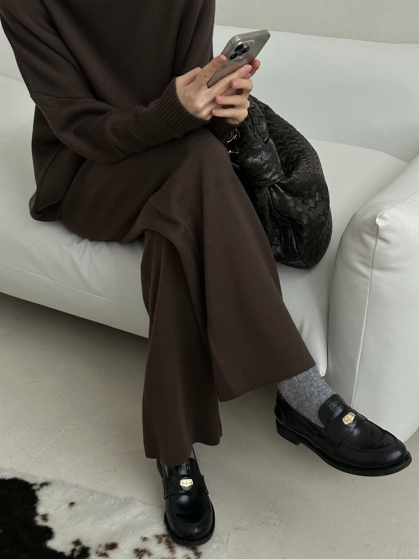 ANDREA pants, chocolate