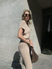 ENIGMA dress, sand