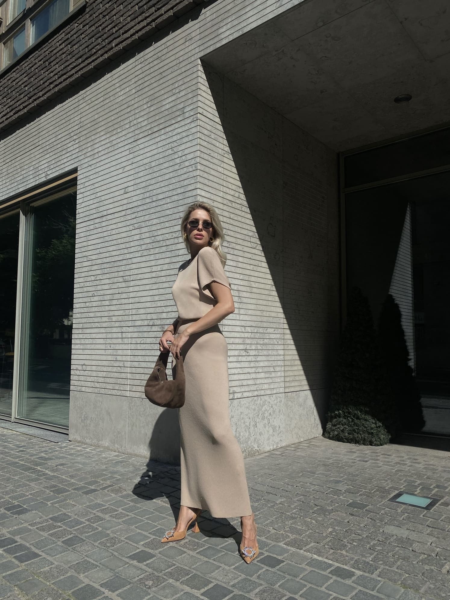 ENIGMA dress, sand