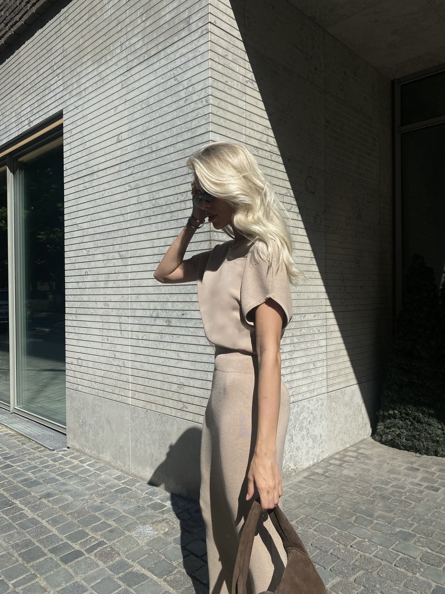 ENIGMA dress, sand