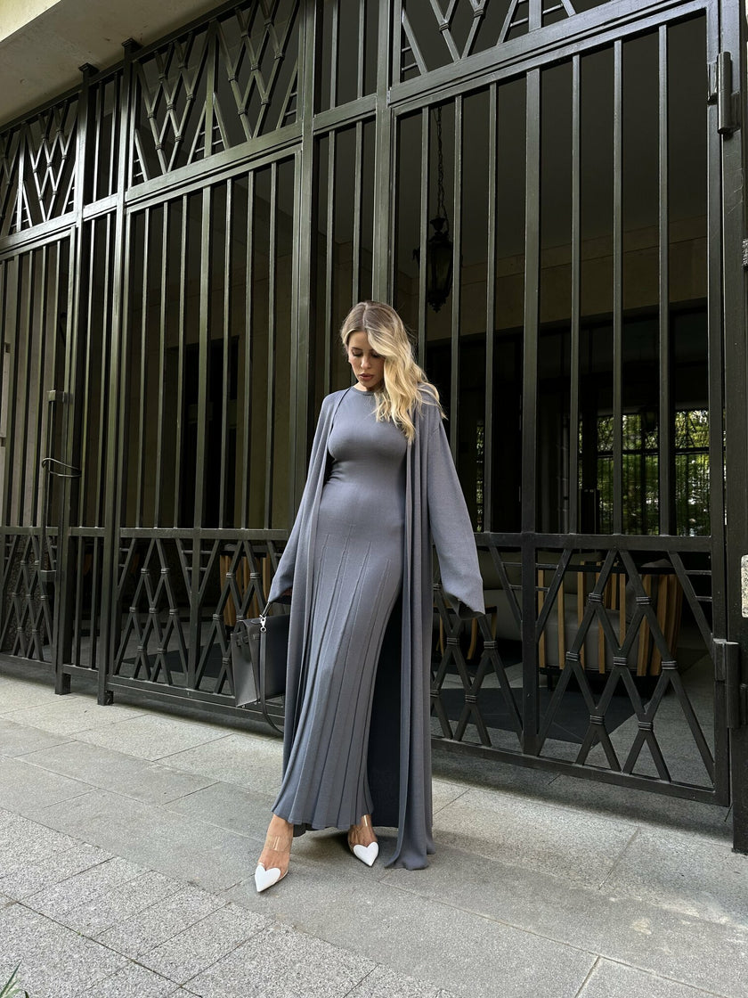 ERIKA dress, graphite