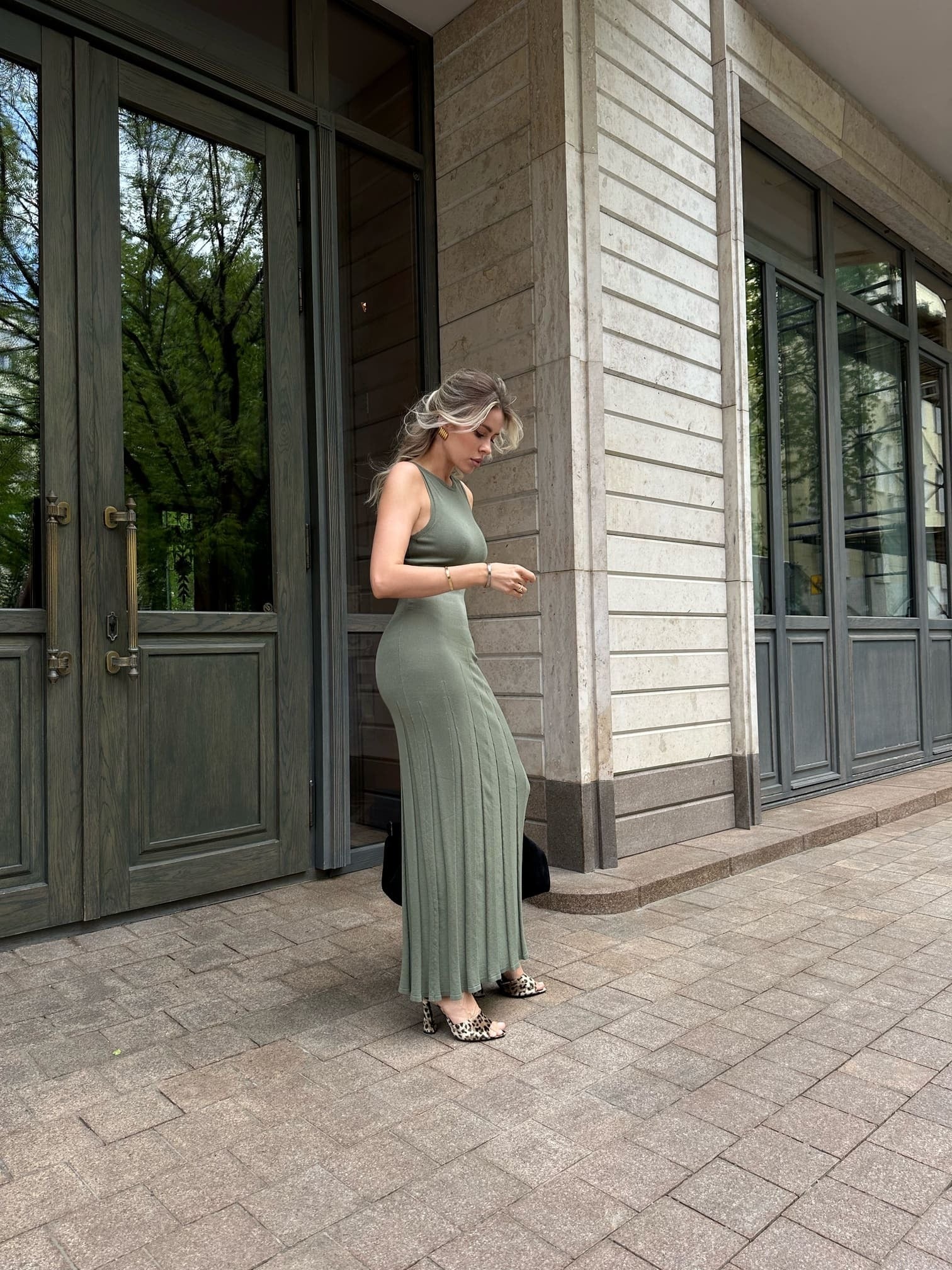 ERIKA dress, khaki