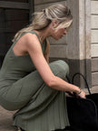 ERIKA dress, khaki