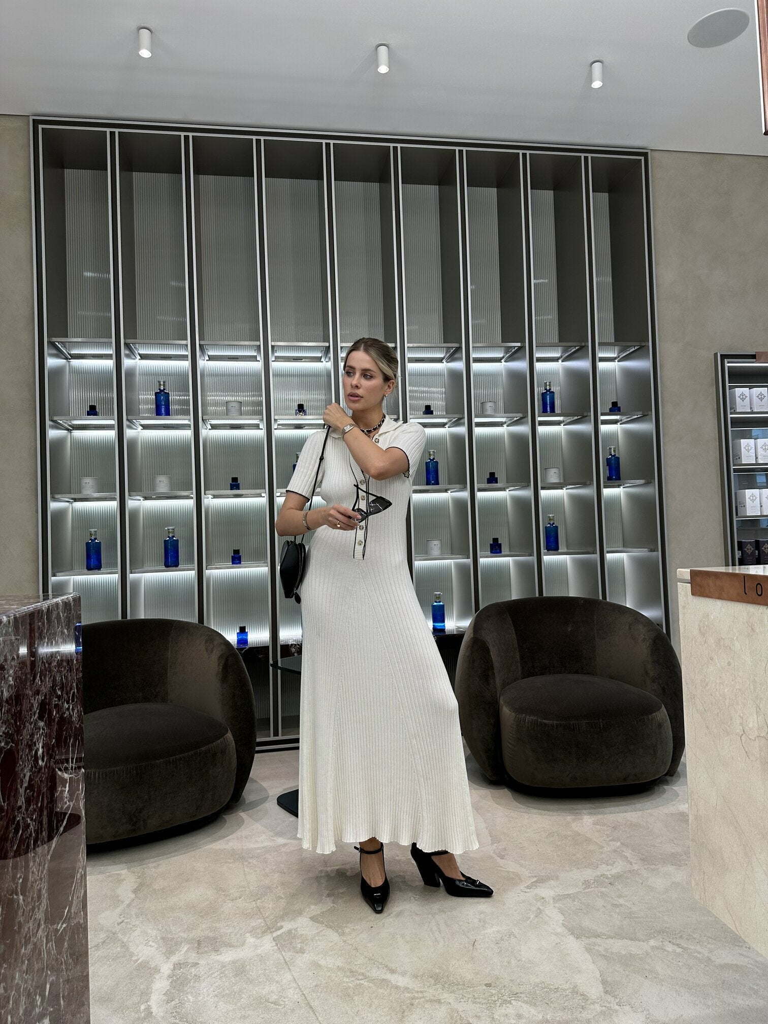 HANNA dress, white