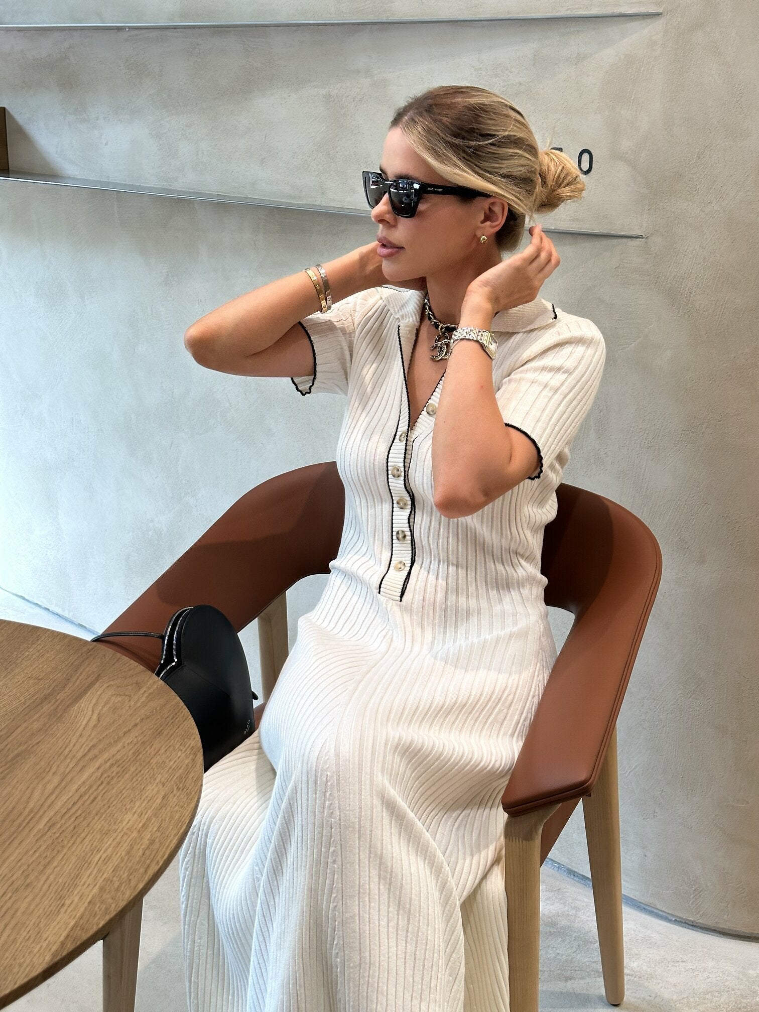 HANNA dress, white