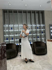 HANNA dress, white