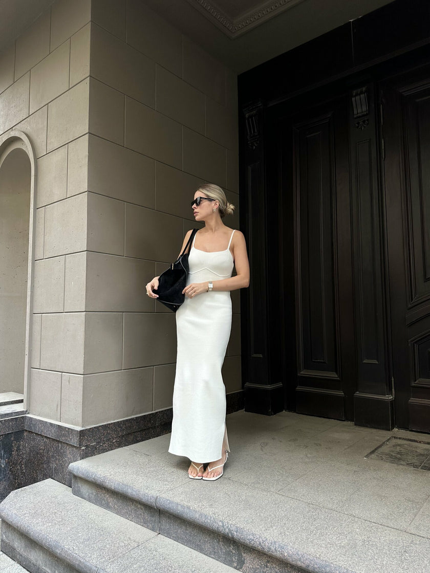 KENDALL dress, ivory