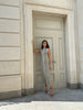 RENEE cutout dress, khaki