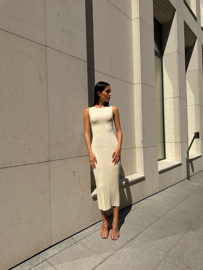 SATI dress, champagne