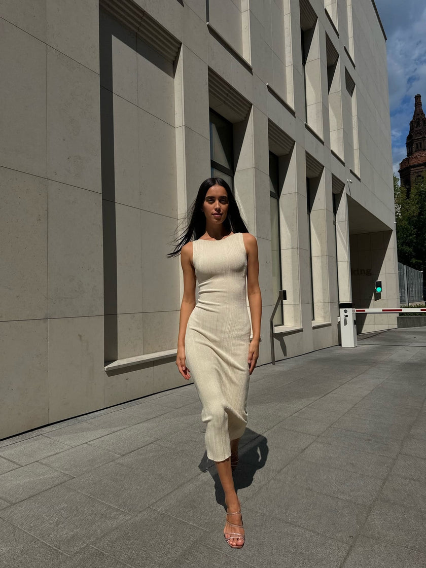 SATI dress, champagne