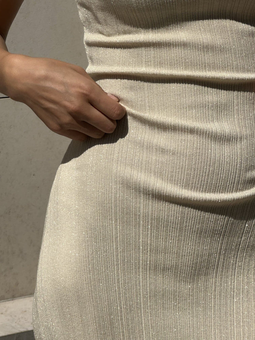 SATI dress, champagne