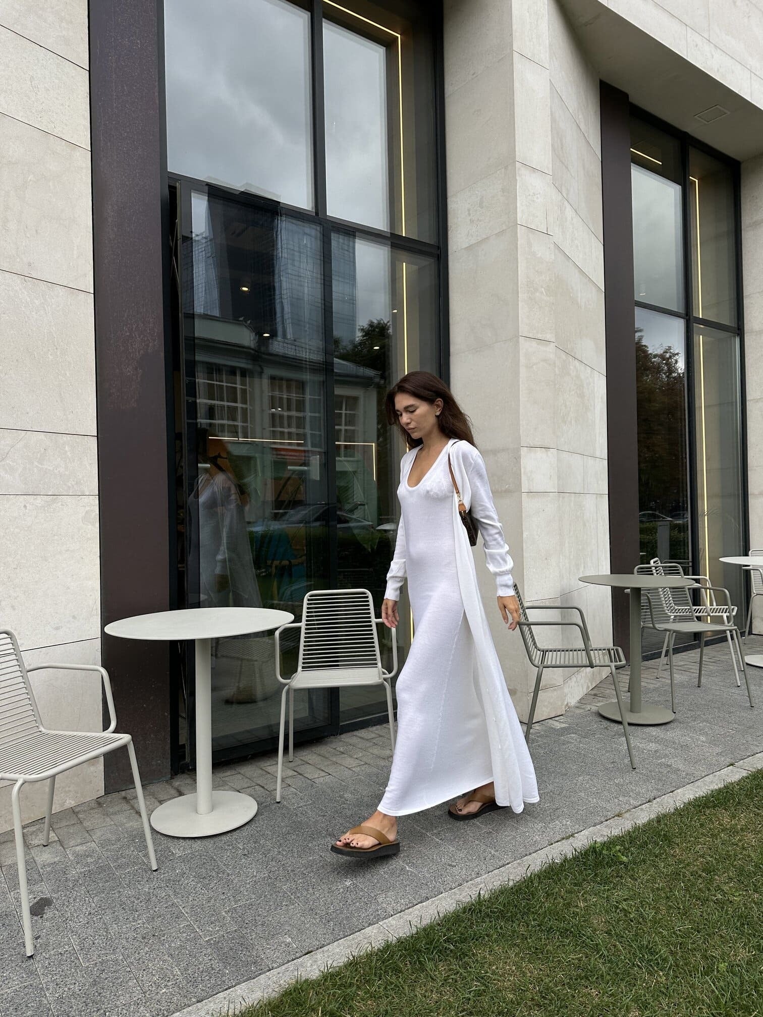 STORY dress, milk