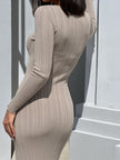 COTY dress, gray-beige