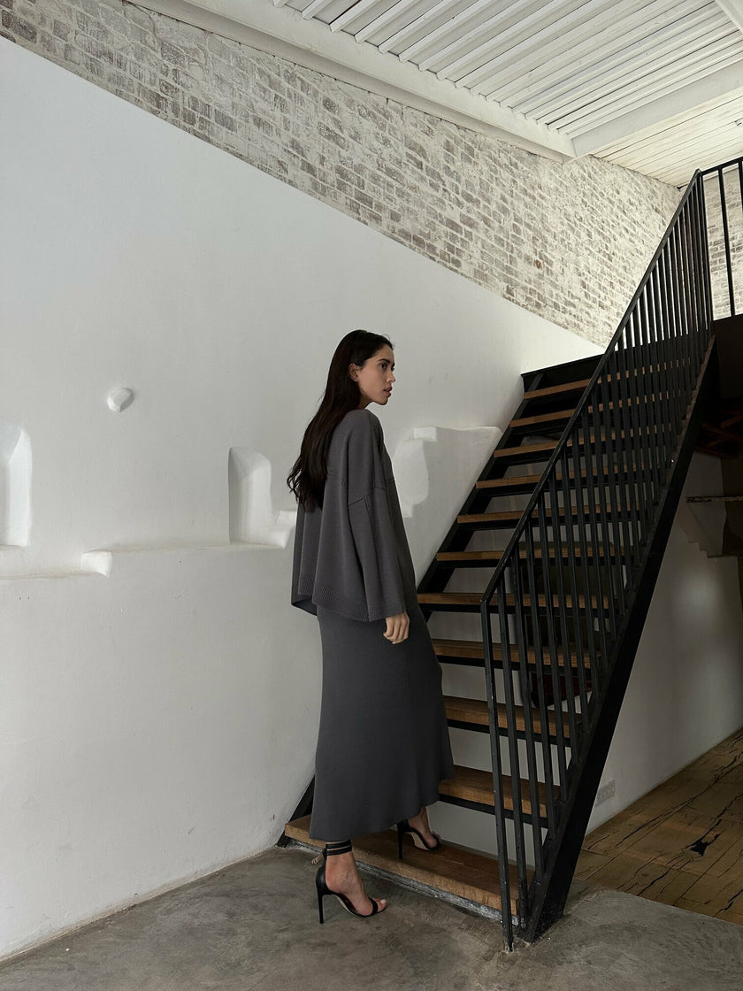 ANDREA skirt, anthracite