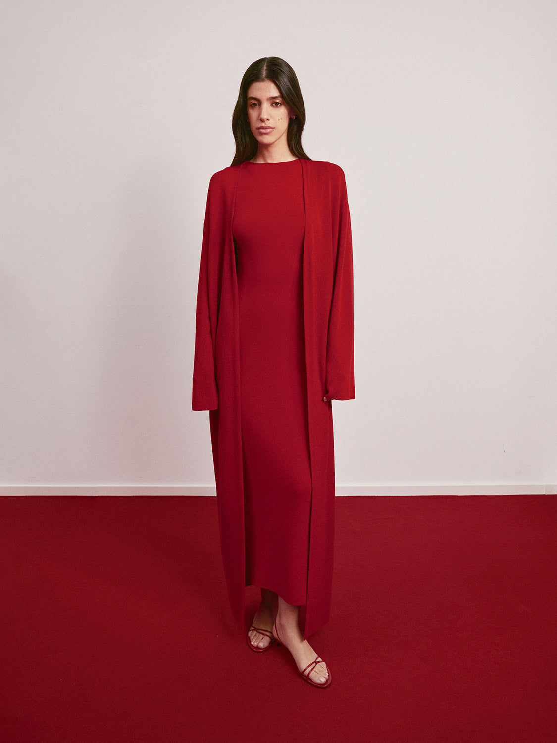 BAGIRA cardigan, red