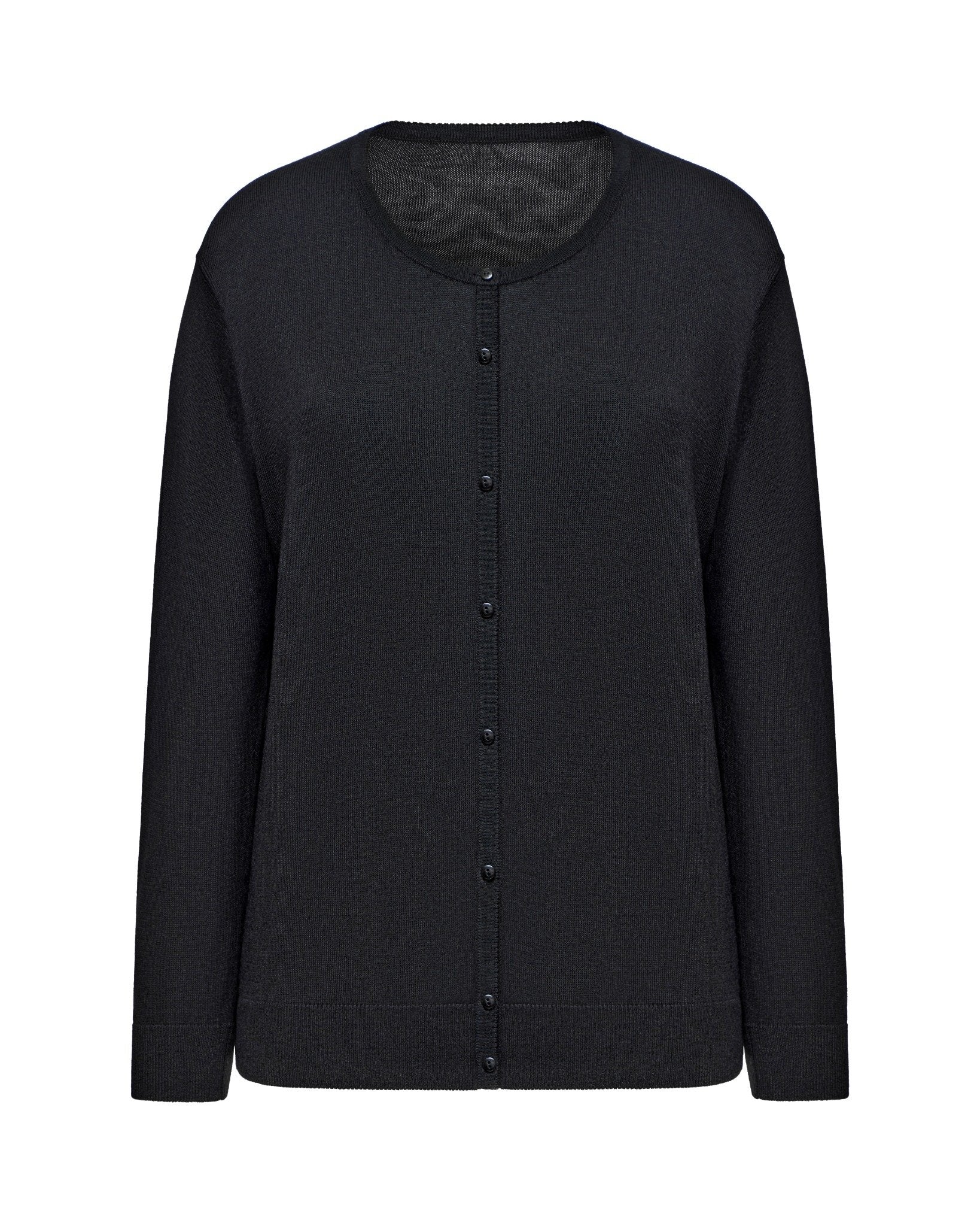 ESSENTIAL cardigan, black