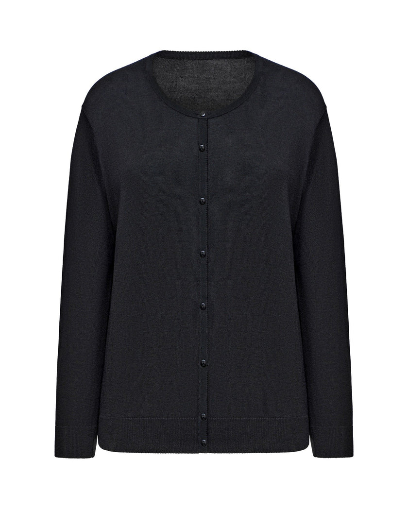 ESSENTIAL cardigan, black