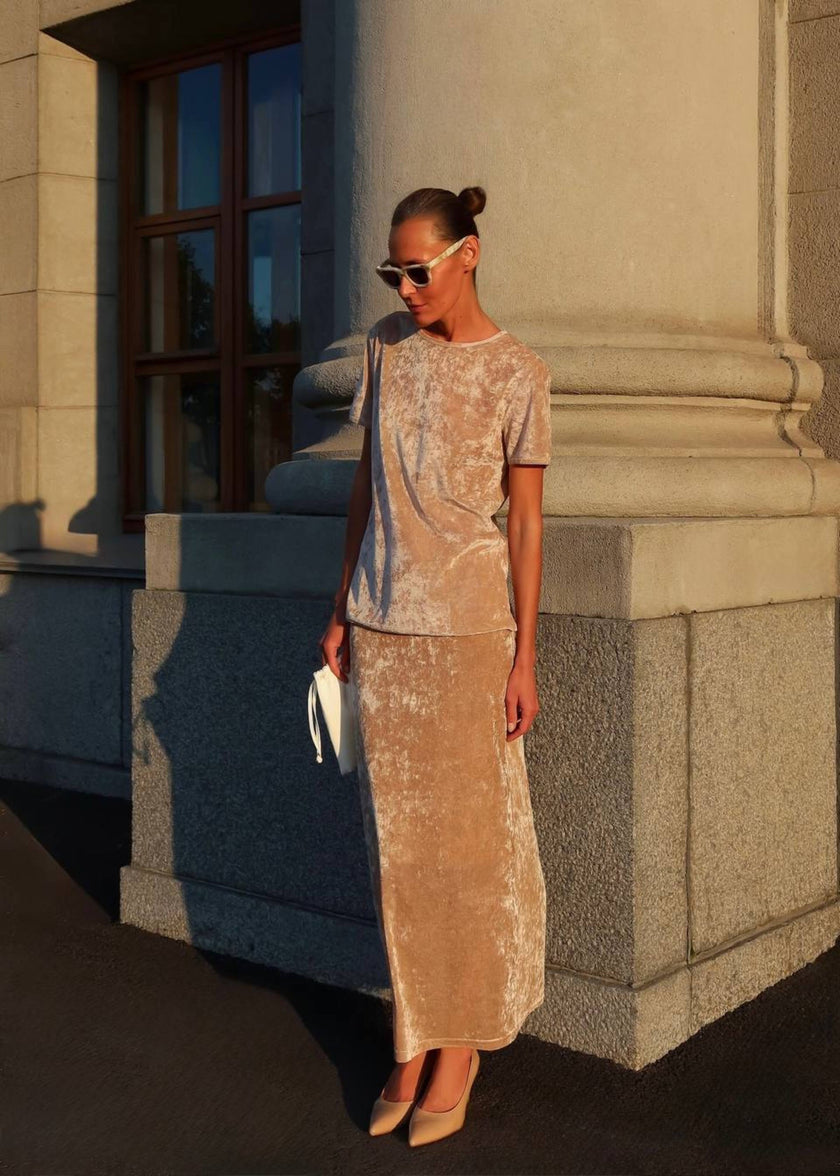 DALIYA t-shirt, powder