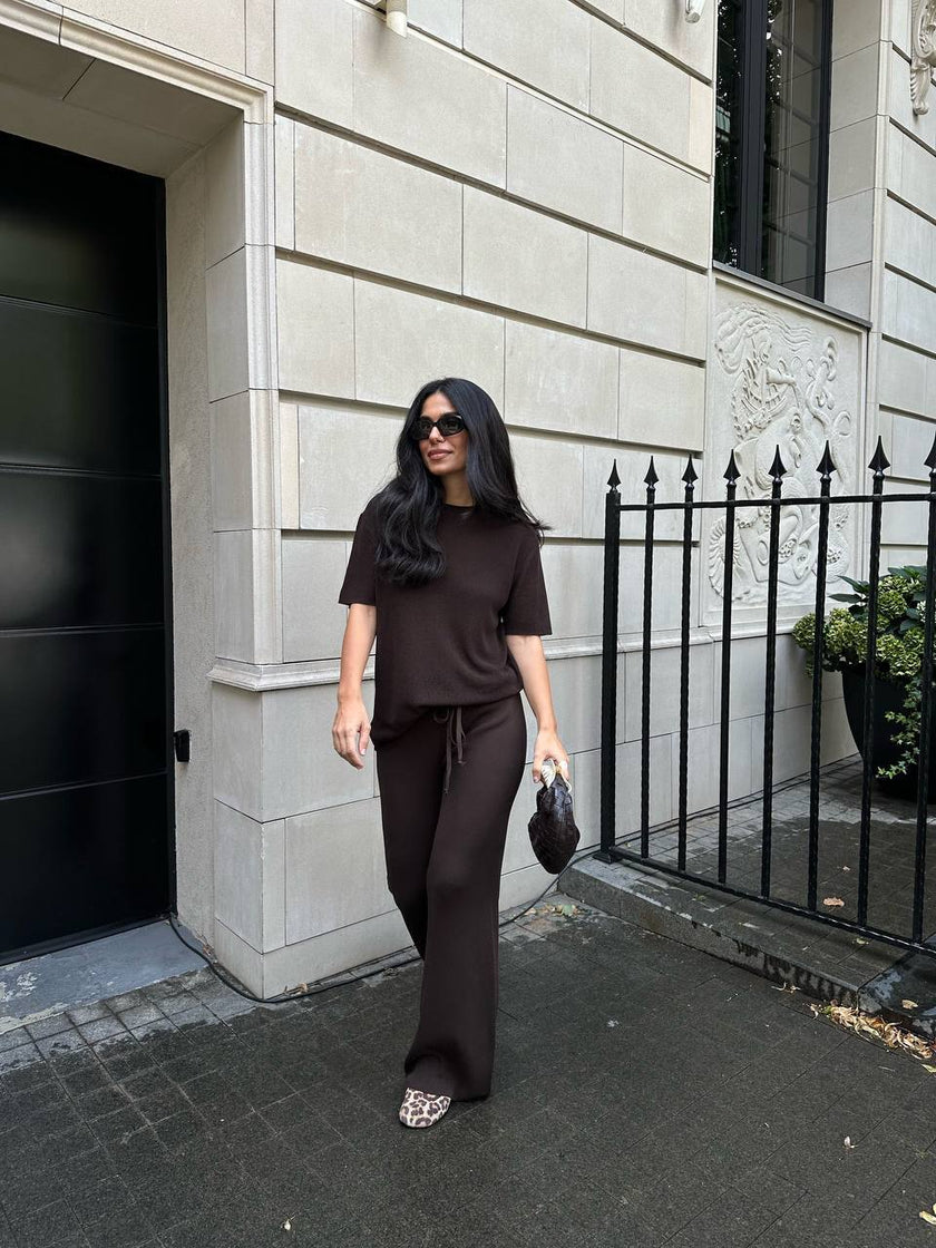 KHAYAL jumper, dark chocolate