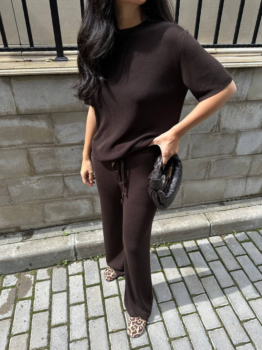 KHAYAL jumper, dark chocolate