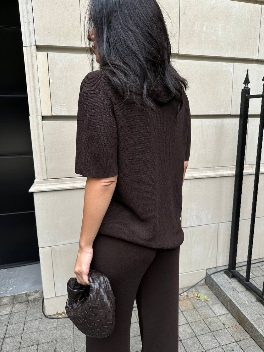 KHAYAL jumper, dark chocolate