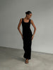 EVA dress, black
