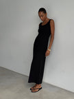 EVA dress, black