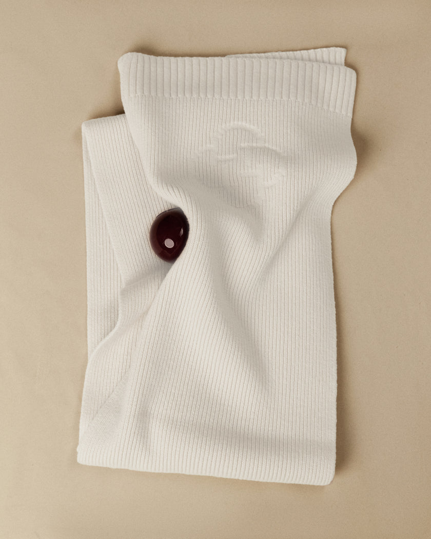 CELESTA scarf, pearl