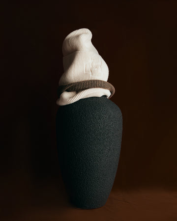 CELESTA cashmere hat, pearl