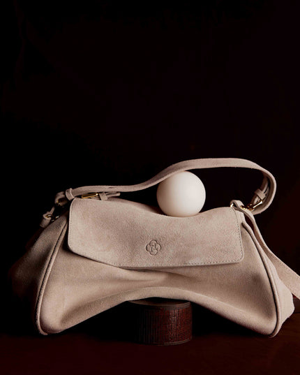 CHARLOTTE bag, pearl