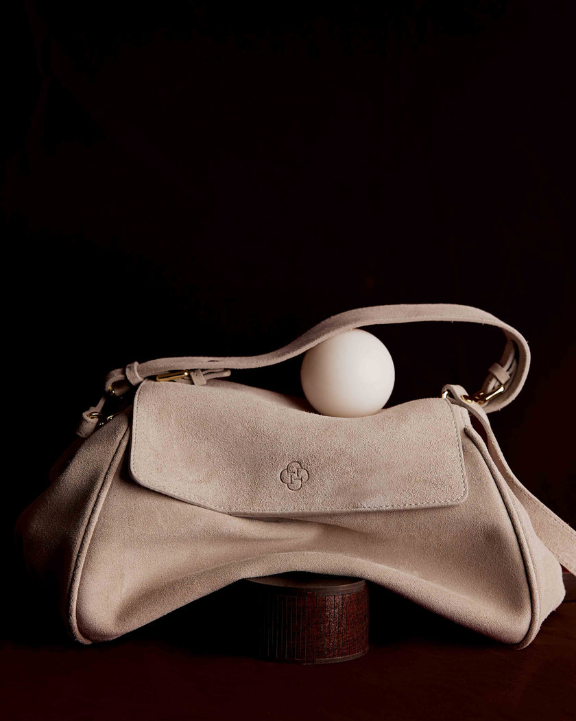 CHARLOTTE bag, pearl