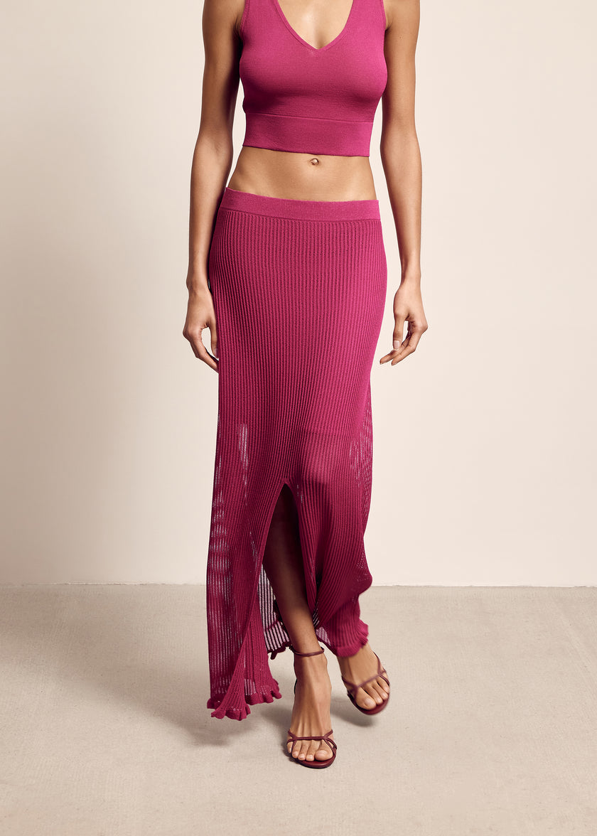 MILA skirt, fuchsia
