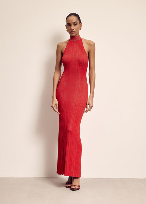 IREN dress, red