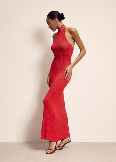 IREN dress, red