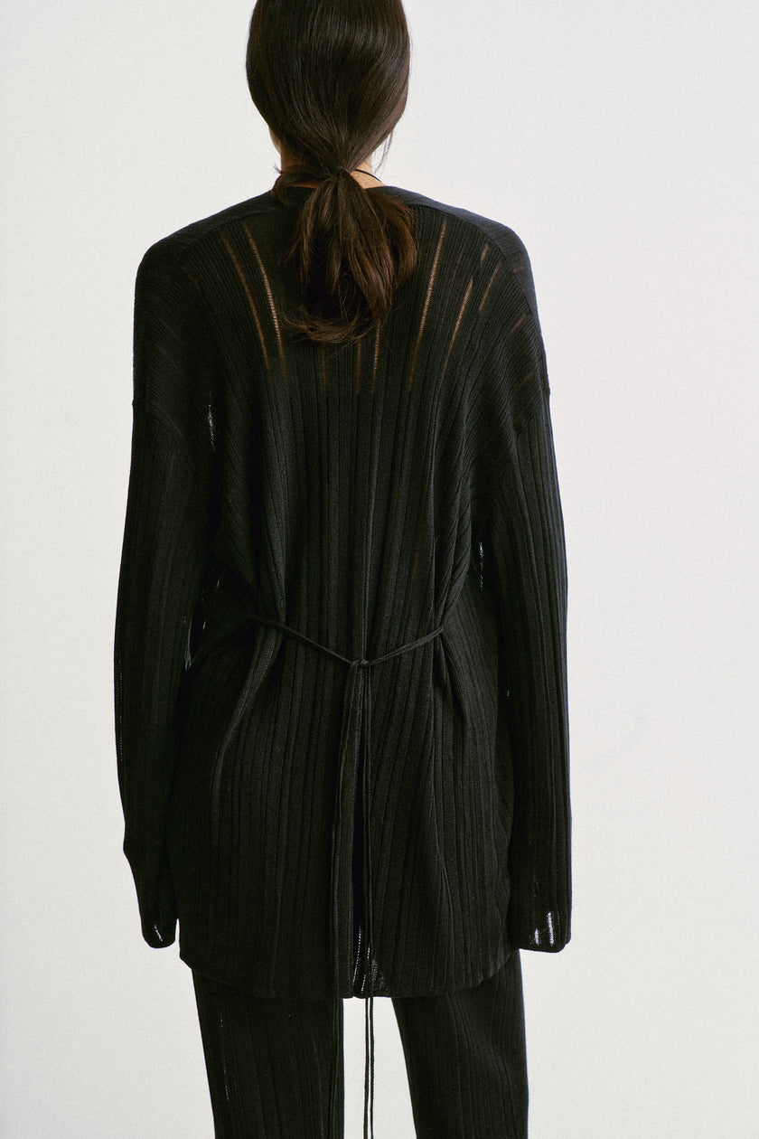 BALI cardigan, black