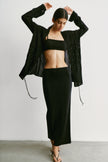 BALI bandeau top, black