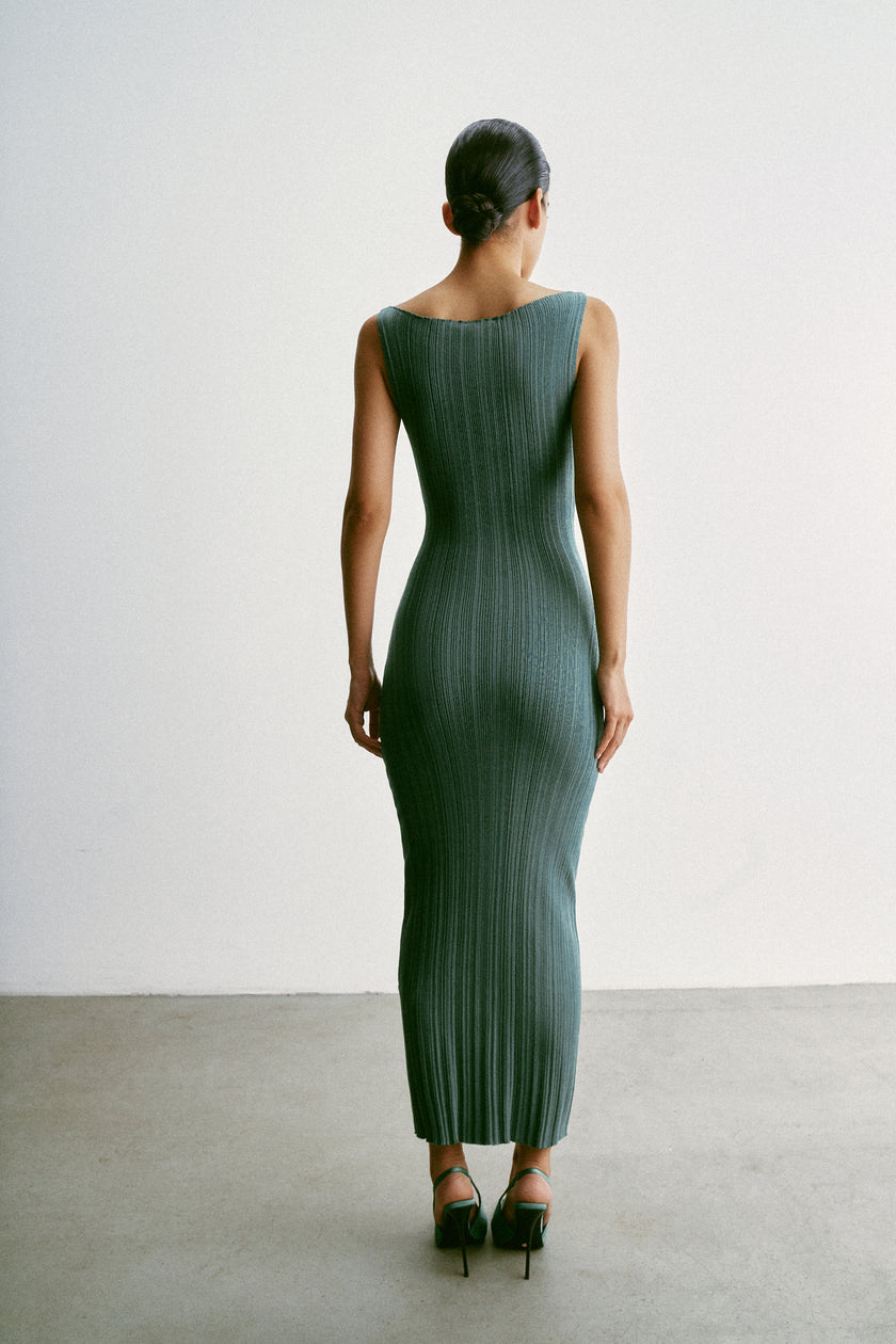 SATI dress, emerald