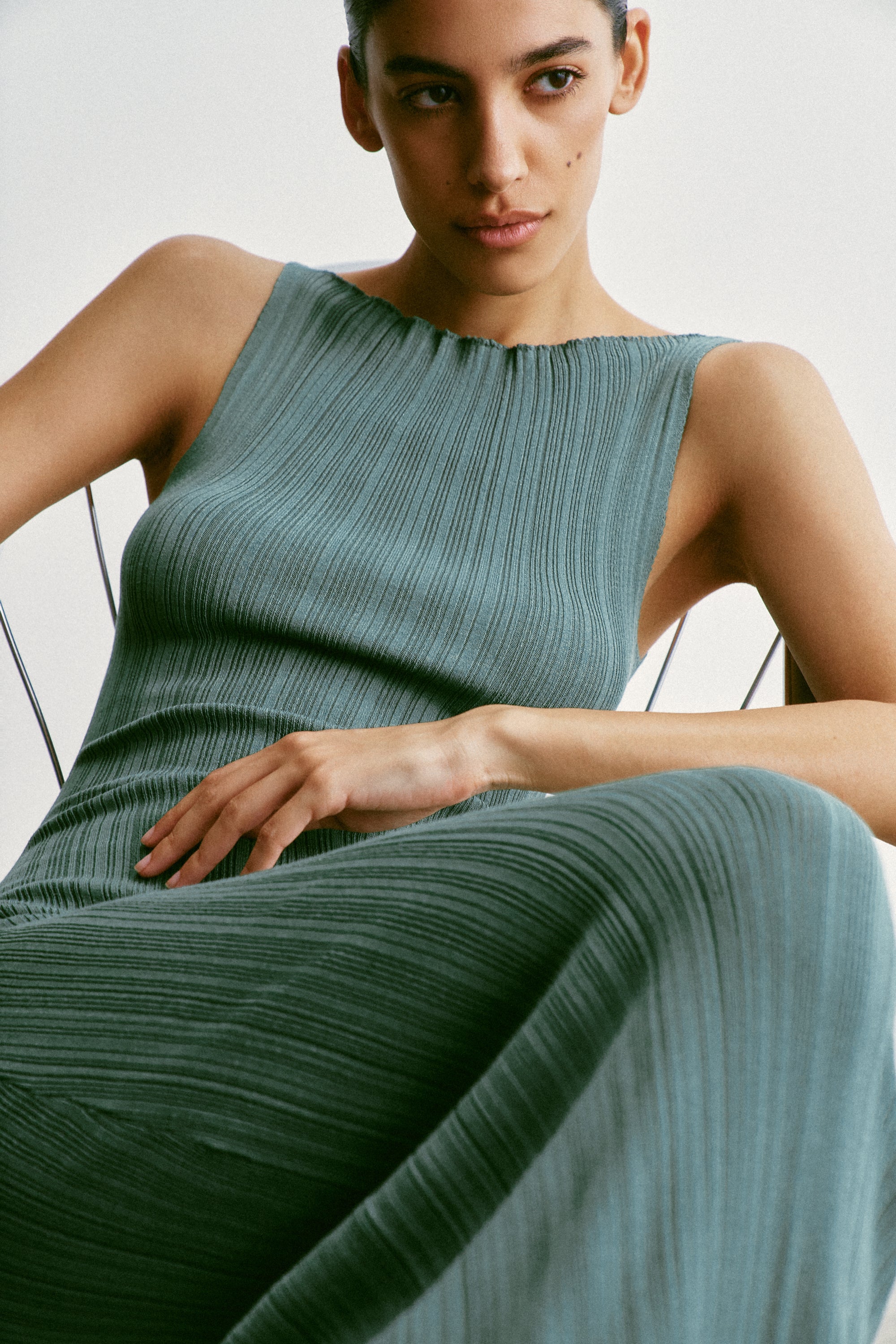 SATI dress, emerald