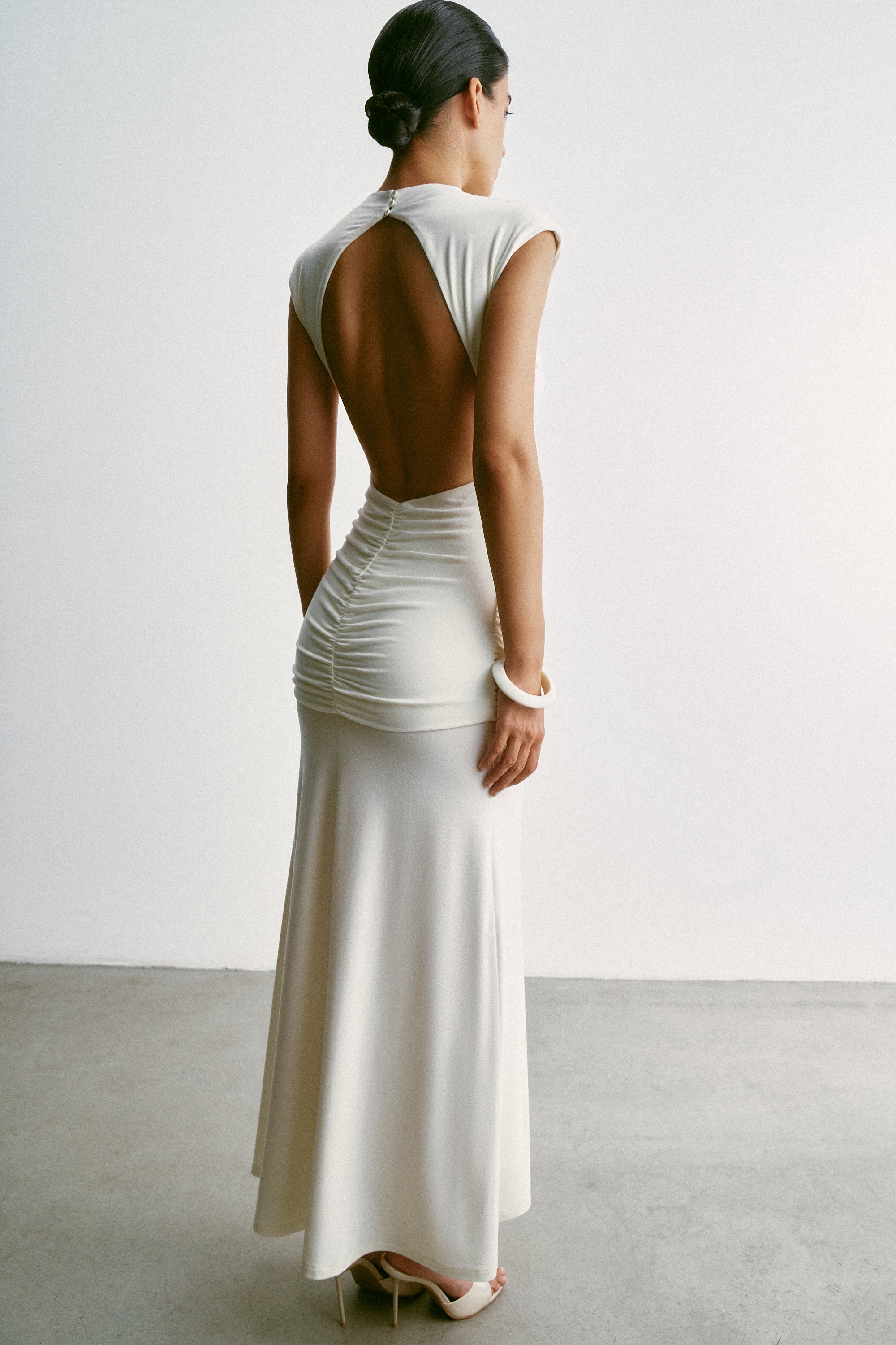 NAOMI dress, milk